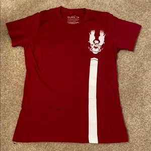 Halo UNSC Red T-shirt Junior's fit
